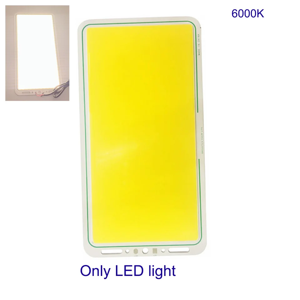 Otzhb Акция микс DC 12V 2 w-200 w led cob полосы лампы светоизлучающий диод красочные cob для лампы Светодиодная лента cob - Испускаемый цвет: Only led light 6000k