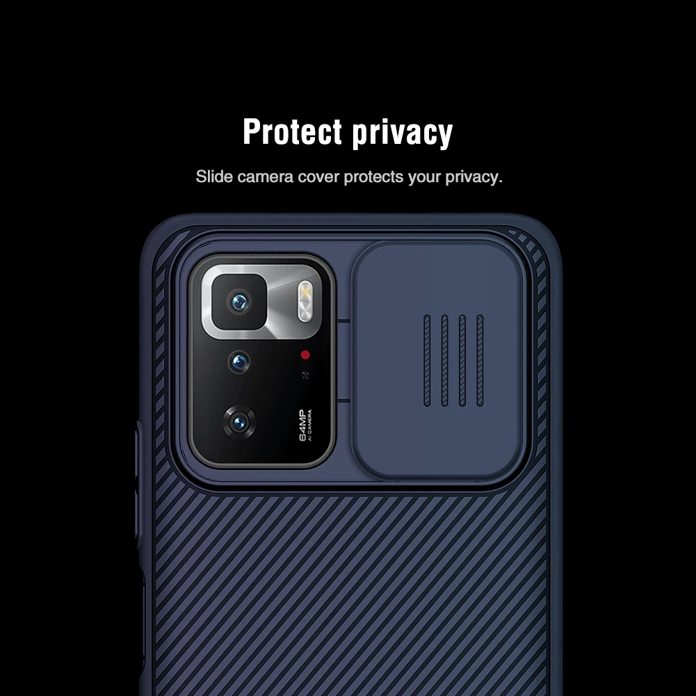 for Xiaomi Poco X4 X3 GT 5G Case Nillkin CamShield Slide Camera Case Slim  Frosted Shield Cover for Xiaomi Poco X4 Pro X3 GT Case