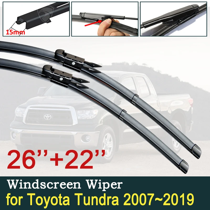 for Toyota Tundra Sequoia 2007~2019 Car Wiper Blade XK50 Windscreen ...