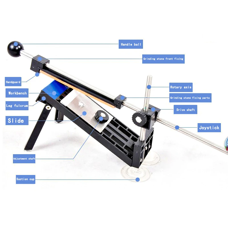 Новейшая точилка для ножей с фиксированным углом профессиональный набор инструментов для заточки Portabl Железный стальной Шлифовальный Камень алмазная шлифовальная доска