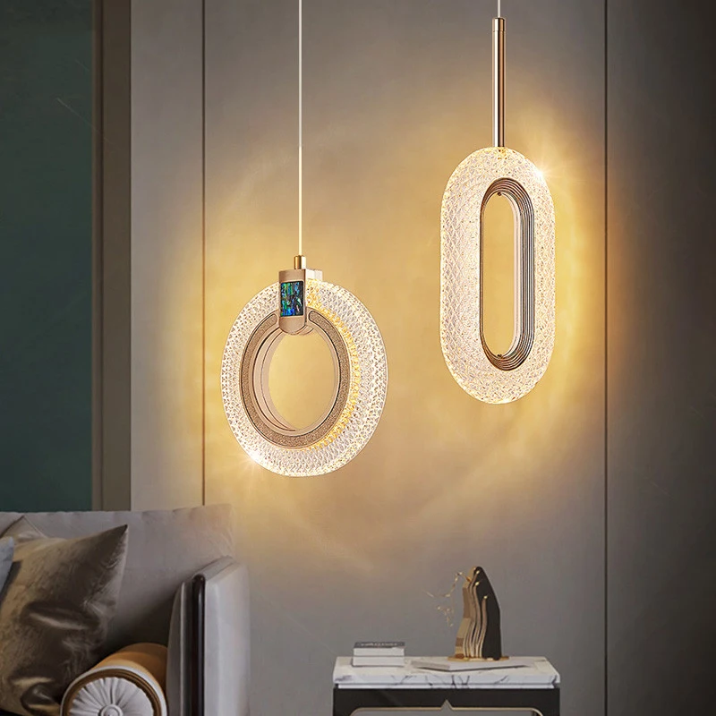 

Adelman LED Pendant Lights Indoor Lighting Hanging Lamp For Home Dining Tables Living Room Stairs Modern Luxurious Decoration