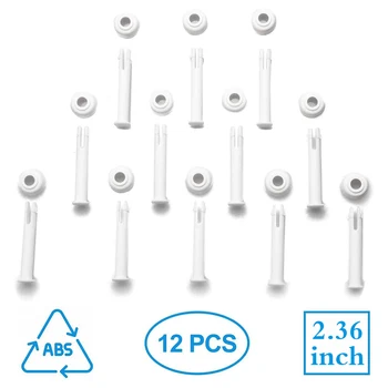 

12pcs 2.36inch Plastic Pool Joint Pins Extra Rubber Seals Pool Replacement Parts Pool Accessories Cap Swimming Parts Cap Tools