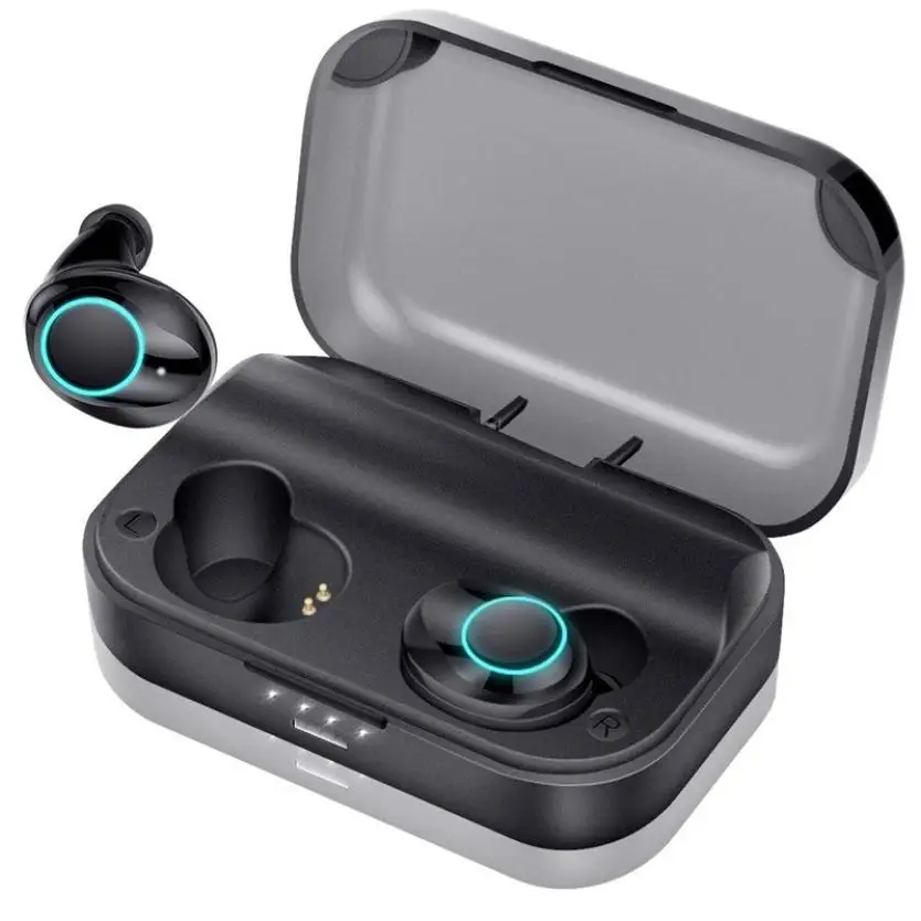 

New Wireless Bluetooth 5.0 Earphone TWS HIFI Mini In-ear Sports Running Headset Support iOS Android Phones HD Call
