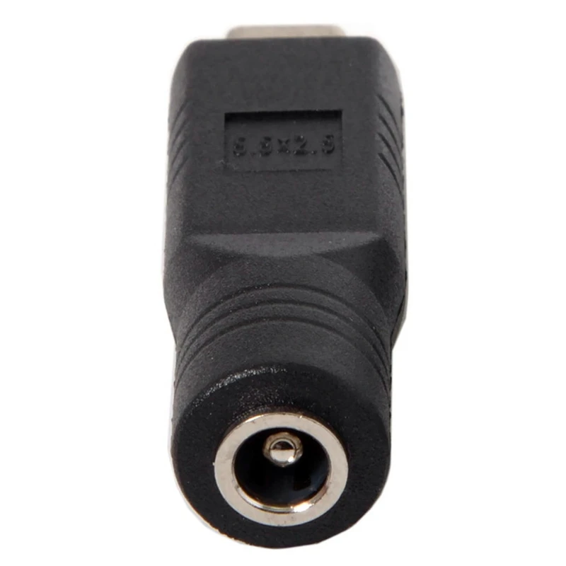 DC Разъем 5,5x2,5 мм вход для USB-C type-C разъем питания адаптер зарядки для ноутбука телефона