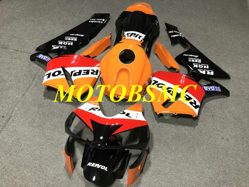 Комплект обтекателей для мотоцикла CBR600RR F5 03 04 CBR 600RR 600 RR 2003 2004 ABS оранжевый красный