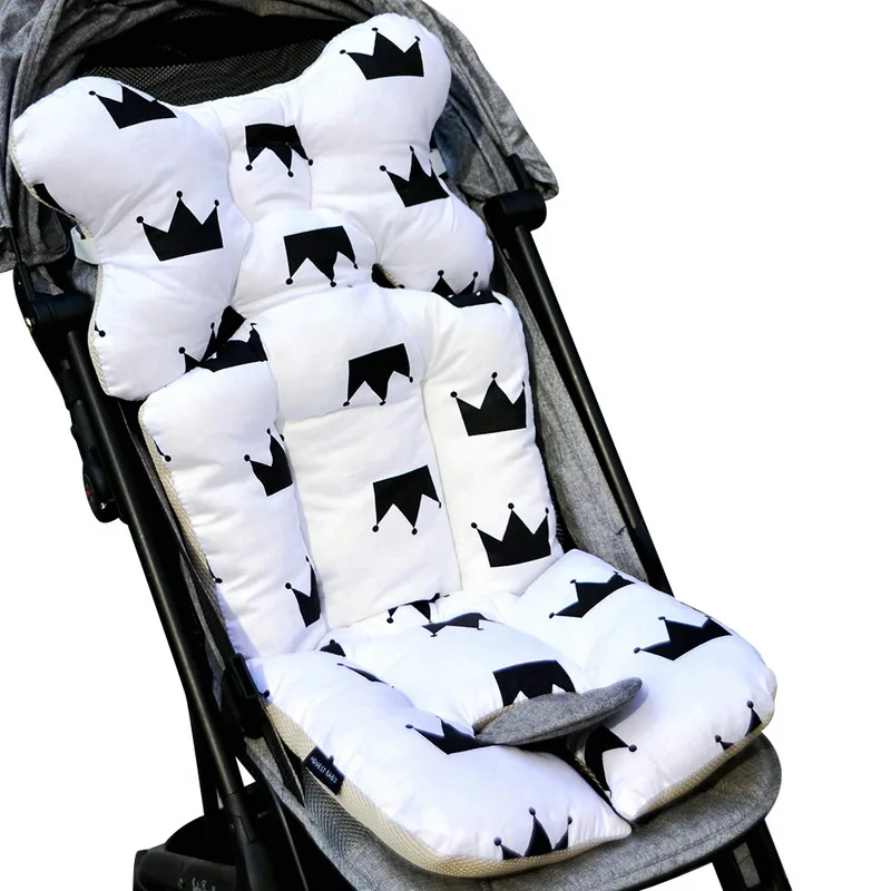 Baby Stroller Seat Cotton Comfortable Soft Child Cart Mat Infant Cushion Buggy Pad Chair Pram Car Newborn Pushchairs Accessories |