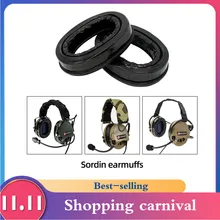Oreillettes en Silicone pour casque tactique MSA Sordin, réduction du bruit, confort de chasse, accessoires de remplacement pour casque d'écoute 