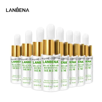 

LANBENA Blackhead Serum Deep Removing Acne Pimple Gentle Shrink Pores Removal Repair Acne Treatment Pore Skin Care 10pcs