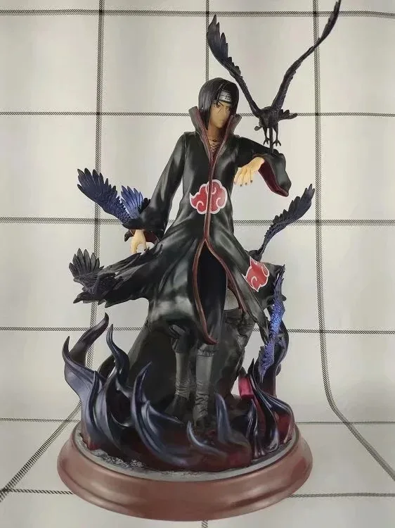 

Naruto Xiao Resonance Uchiha Itachi Xiao Organization Crow Statue GK Model Boxed Garage Kit