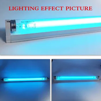 

UV Lamp Wall-Mounted Germicidal Lamp Efficient Ozone Lamp Tube With Bracket Eliminate Bacteria Efficiently Keep The Air Fresh