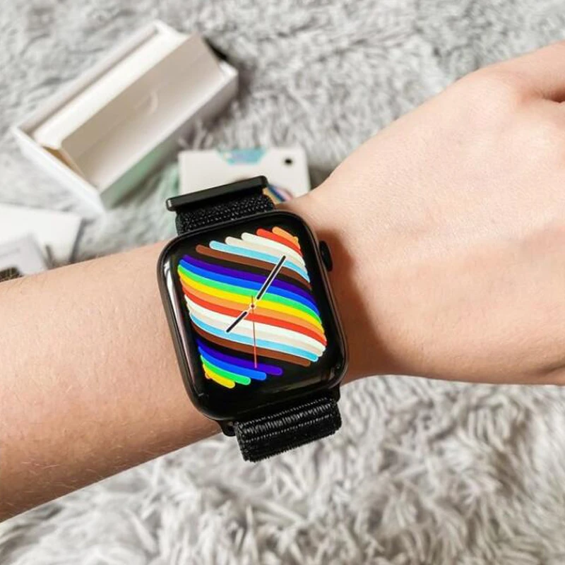 Wearpai Smart Watch HW19 Full Screen Sleep Monitor Double Buttons Make Call Smartwatch Sport Women Men pk iwo 13 W46 IWO W37 PRO