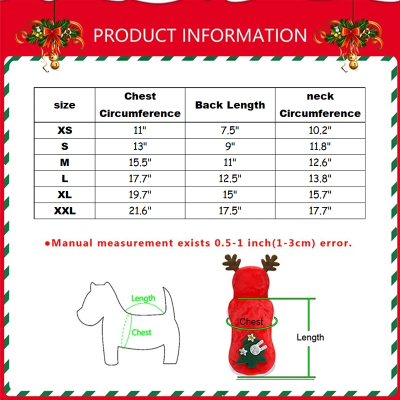 Рождественский Маковый костюм для собаки, Санта-лось, зимняя Милая Рождественская елка, милый свитер с оленем, толстовки, Одежда для питомцев, кошек, пуловер, костюм