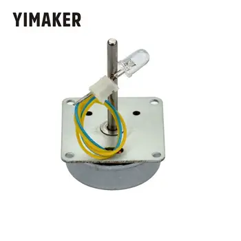 

YIMAKER Free Shipping 1pc 3V-24V Mini Three Phase Alternator Three Phase Generator Wind Turbines Hand Generator Dynamo