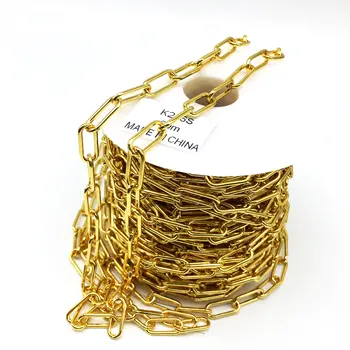 

New!! Fashion Thick Chokers Chains,Golded Necklace Women Bracelet Brass Handmade Rosary Chains,Custom Jewelry,Choker Findings