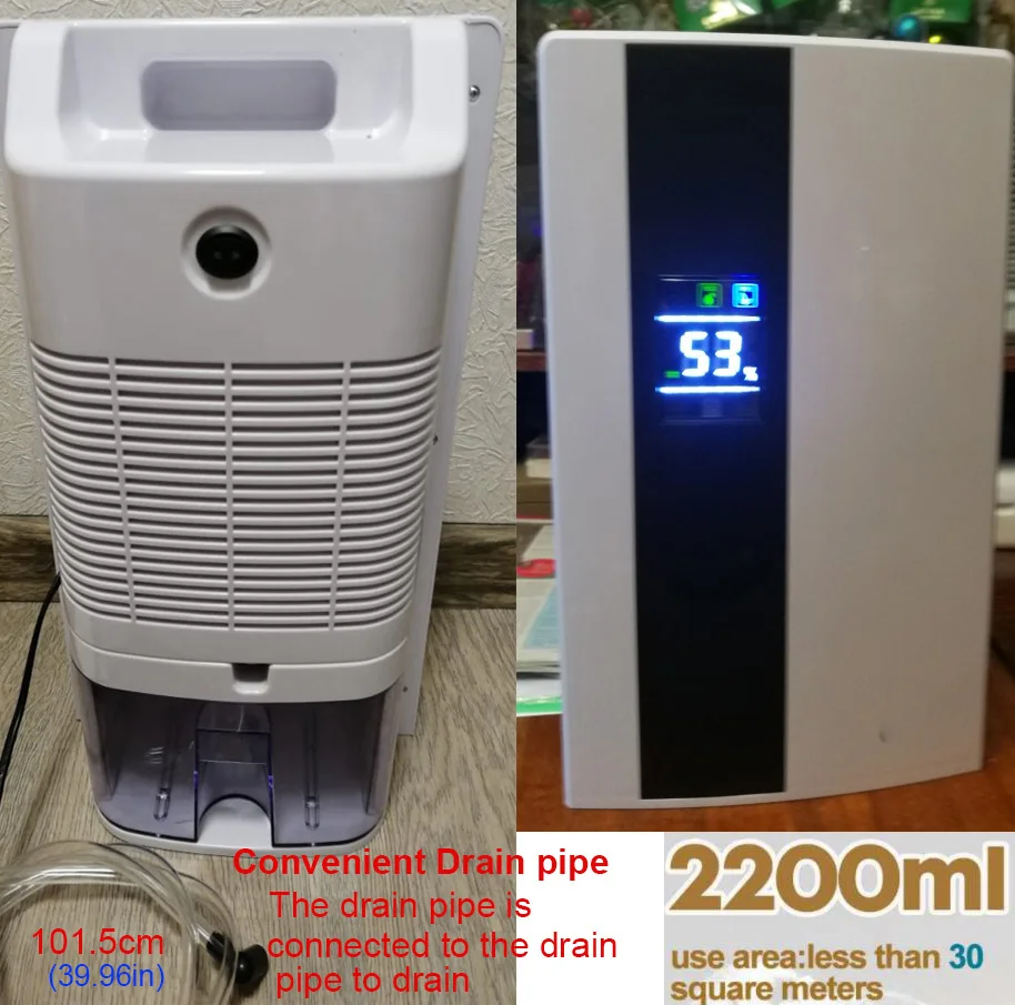 Электрический Осушитель воздуха для дома, мини портативный светодиодный влагопоглощающий осушитель для подвальной спальни 220 В