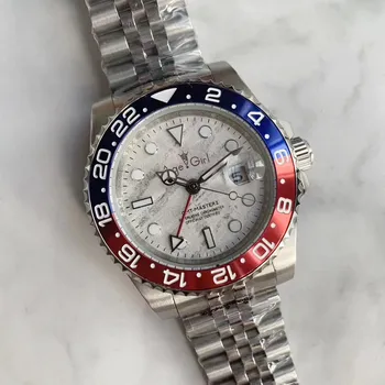 

Classic New GMT Ceramic Red Blue Bezel Men Automatic Mechanical Stainless Steel ETA2813 Jubilee Bracelet Batman Watch