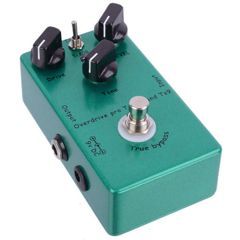 

1pcs Vintage Electric Guitar Effect Pedal Metal Overdrive Professional Guitar Effects Pedal for TS9 TS808