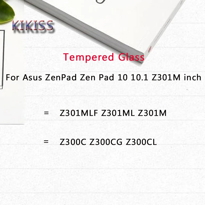For ZenPad 10 Z300C 2 шт. закаленное Стекло Экран Защитная крышка для Asus ZenPad 10 Z300C Z300CL Z300CG Z300 Z300M P021 P01T 10," Z301ML планшеты защитный чехол - Цвет: For ZenPad 10 Z300C