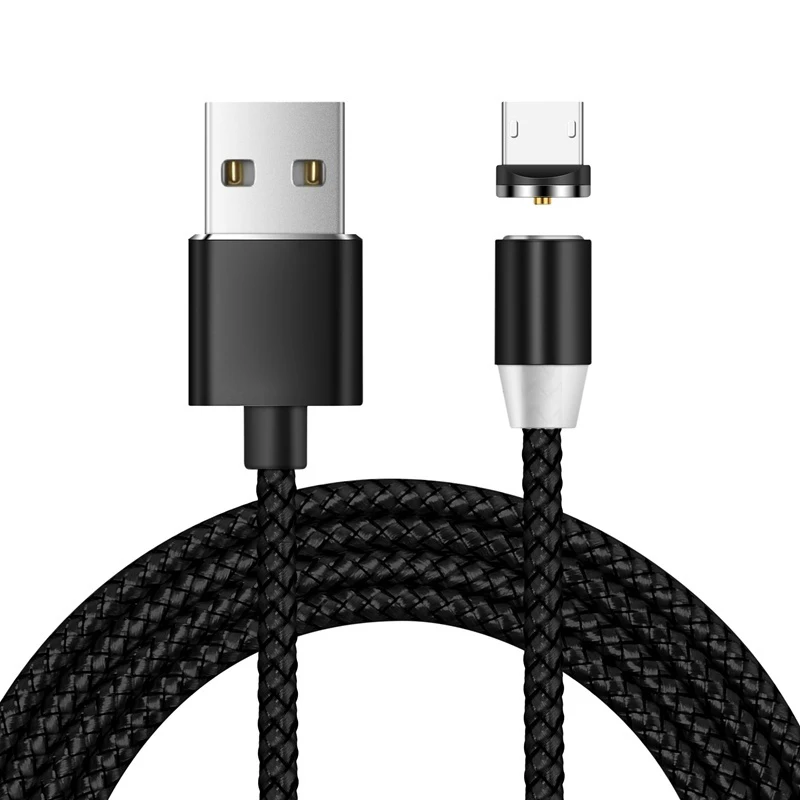 Магнитный кабель USB для быстрой зарядки кабель usb type C Магнитный кабель для зарядки данных Micro USB кабель для мобильного телефона USB шнур