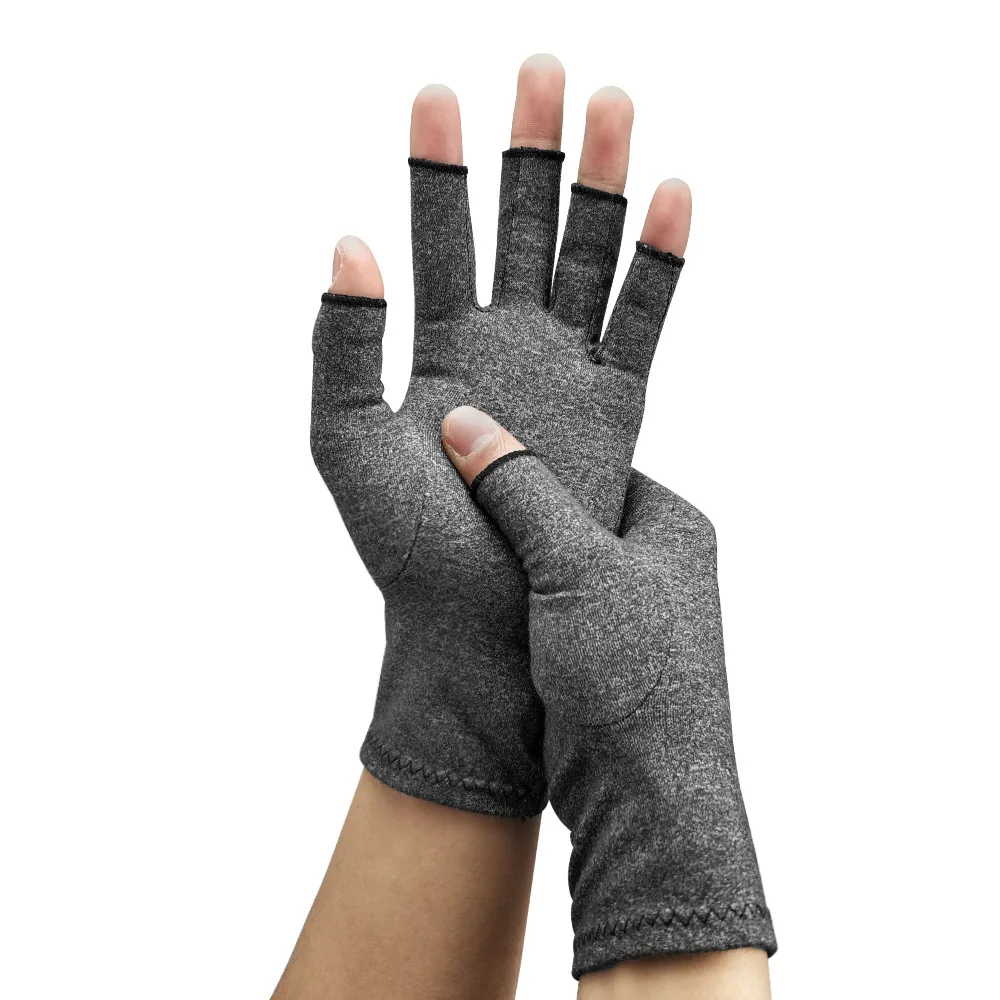 

1 Pair Compression Arthritis Gloves Wrist Support Cotton Joint Pain Relief Hand Brace Women Men Therapy Wristband