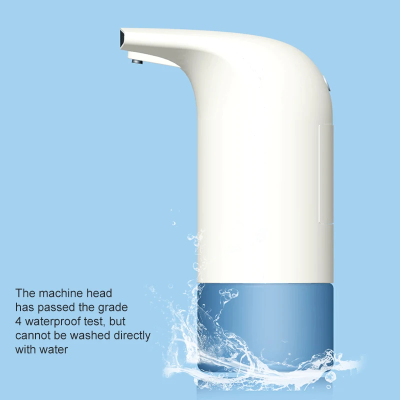 Automatic Foaming Soap Dispensers 350ml Infrared Sensor Touchless Battery Operated For Kitchen Bathroom