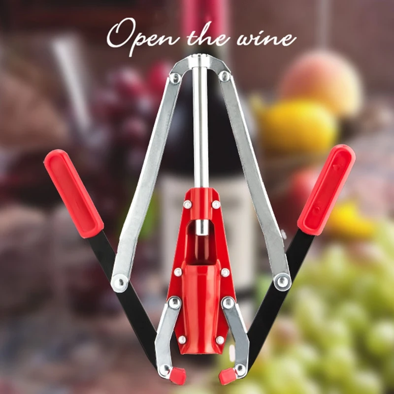 

Top-Double Lever Hand Corker Wine Bottle Corker With 2 Handled Corking For Homebrew Wine Making