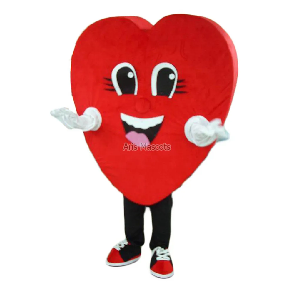 Free Shipping Adult Cosplay Heart Mascot Costume for Valentine's Day Custom Costumes Entertainment Production | Тематическая