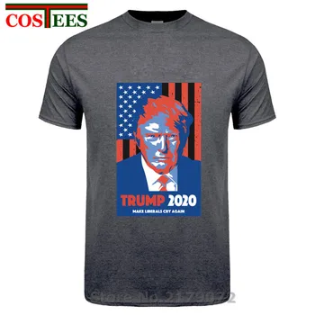 

Vintage Trump 2020 Make Liberals Cry Again T Shirt Political President Elections Vote T-shirt Retro Donald Trump Tee shirt homme