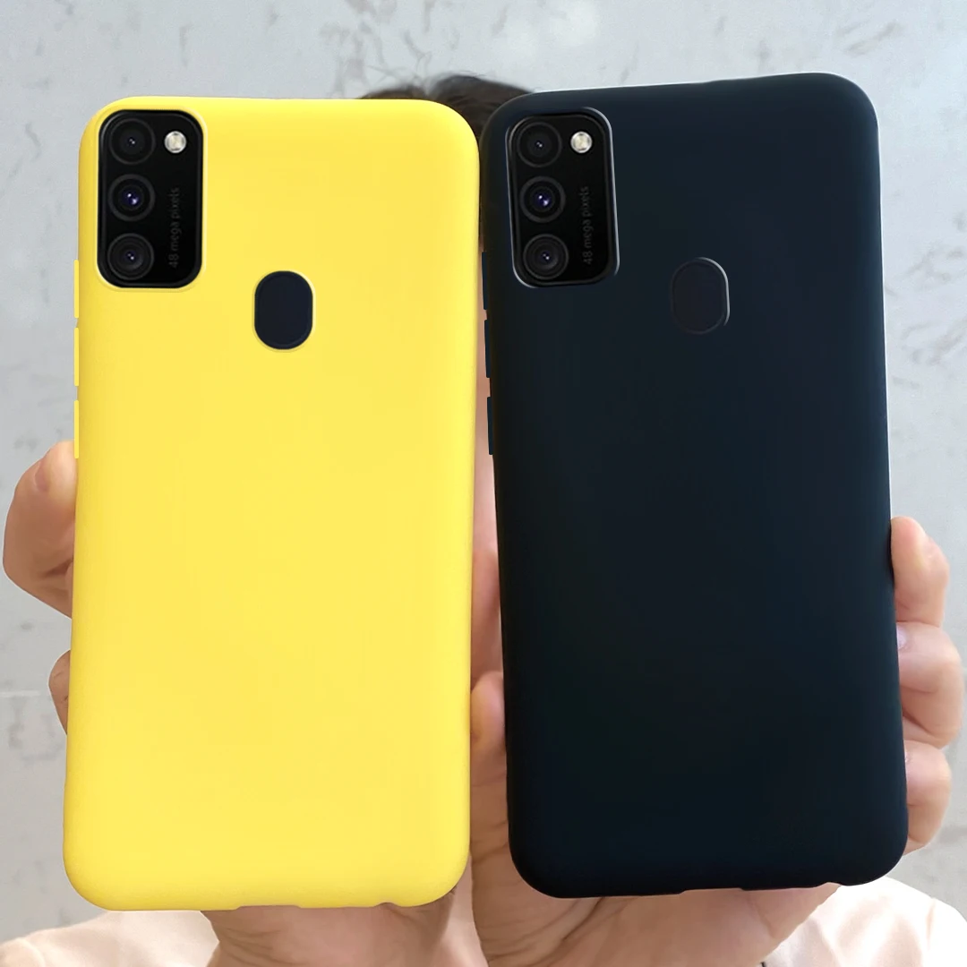 Per Samsung M30S M30 Custodia Candy Color Silicone Custodia Protettiva Ultra Morbida Sottile Per Samsung Galaxy M 30 S 30 S M30 Paraurti