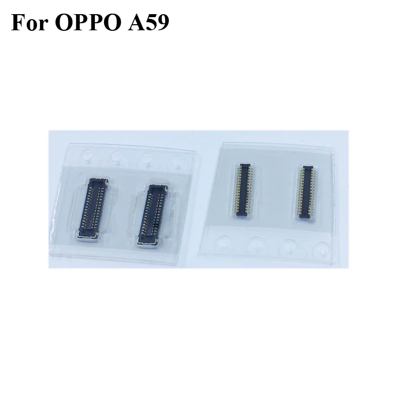 5 шт. для Oppo A59 ЖК-экран FPC Разъем для Oppo A59 A 59 логика на материнской плате OppoA59