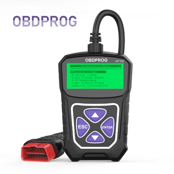 

OBDPROG MT100 OBD2 Scanner Professional Auto OBD 2 Scanner Engine Analyzer Multi-language Code Reader Car Diagnostic Tools