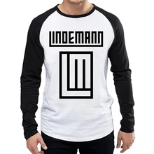 Till Lindemann футболка с длинным рукавом мужская футболка с логотипом Till Lindemann майки футболки белого цвета футболка в стиле рок с длинными рукавами