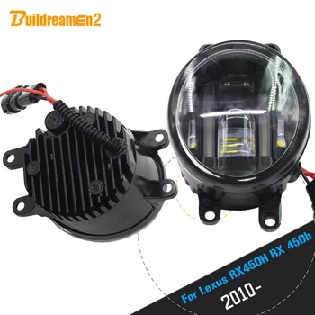 

Buildreamen2 2 Pieces Car Light Source LED Fog Light Accessories Daytime Running Light DRL For Lexus RX450H RX 450h 2010 Up
