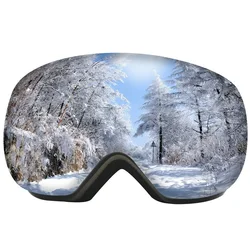 Brand Ski Goggles Men Women Winter Anti-Fog Snow Ski Glasses With Free Mask Double Layers Snowboard Goggles