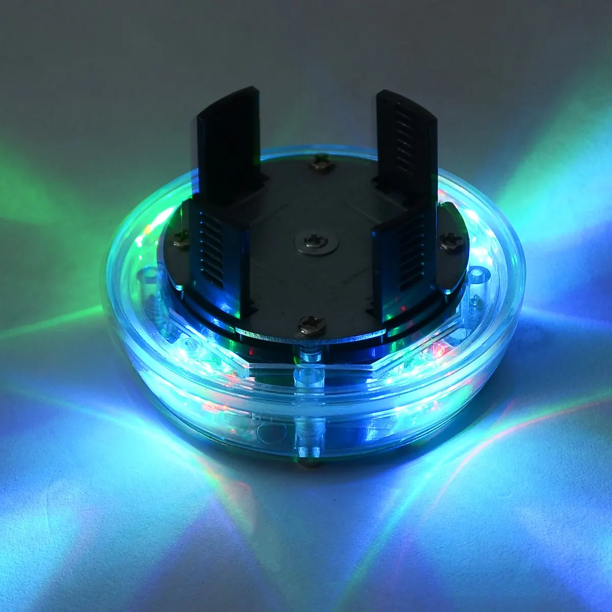 High Qrade 4 Modes 12 LED RGB Car Auto Solar Energy Flash Wheel Tire Rim Light for Auto Car Decoration Colorful Atmosphere Lamp