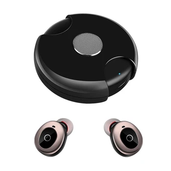 

1 Pair of Spinning Toy Touch Control Waterproof Portable Wireless Sports Earphone Headset Earbuds Headphone