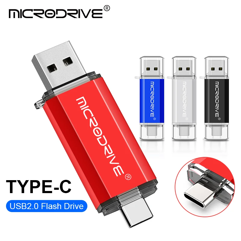 Memorias USB Tipo C de Alta Velocidad de 1GB 2GB 4GB 8GB 16GB 32GB 64GB 128GB 256GB, Pendrive, Unidades Flash USB 1 Memorias USB Tipo C de Alta Velocidad de 1GB 2GB 4GB 8GB 16GB 32GB 64GB 128GB 256GB, Pendrive, Unidades Flash USB 1