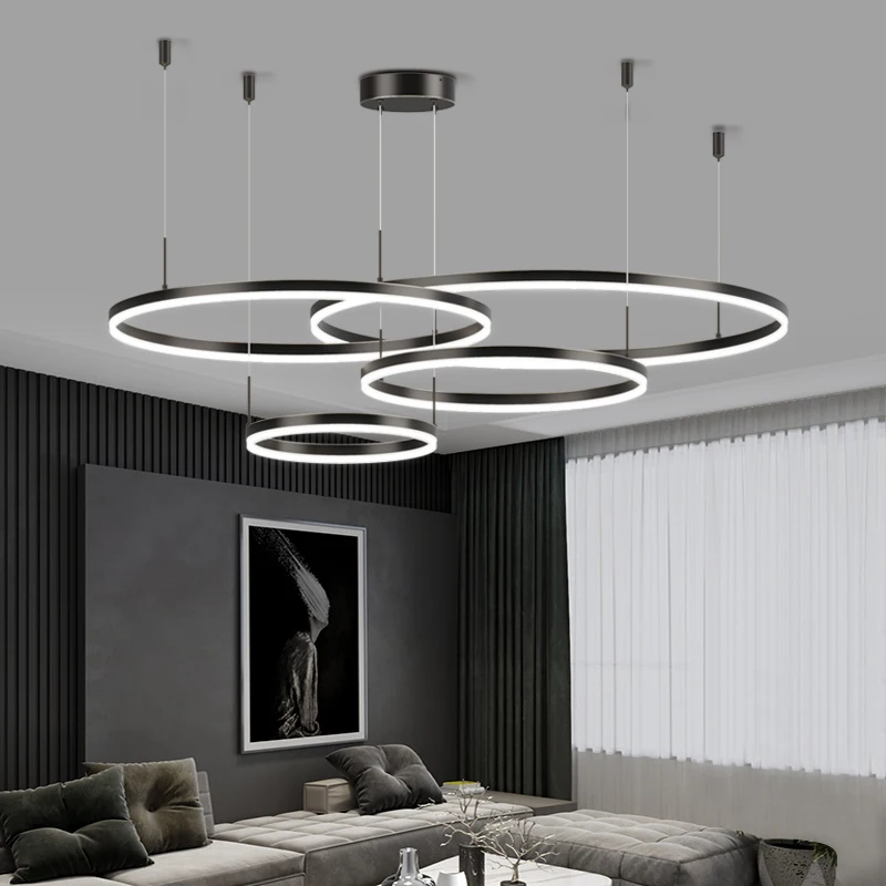 

Modern Led Chandelier Light For Living room Dining room Kitchen Coffee Gold Fashion LED Chandelier Lamp foyer polar chandelier