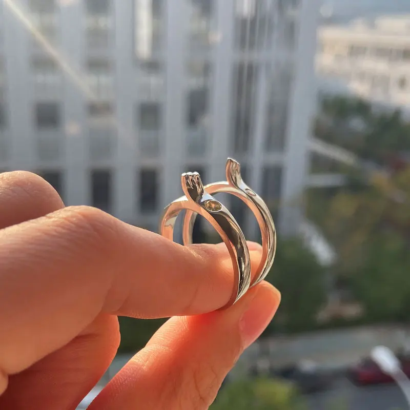 Anime Rings Tenki no Ko Weathering With You Rings Cosplay Yoshitaka Hina Ring Accessories Props Metal Jewelry