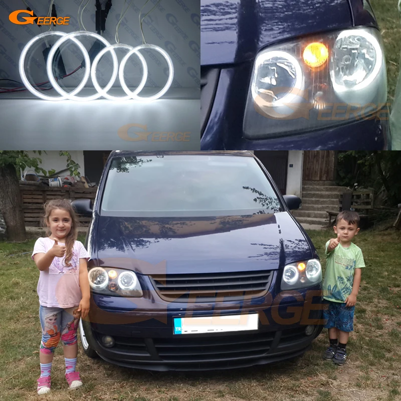 Кольцо с ангельскими глазами для Volkswagen VW Touran 2003 2004 2005 2006|ring ring|ring forring kit |