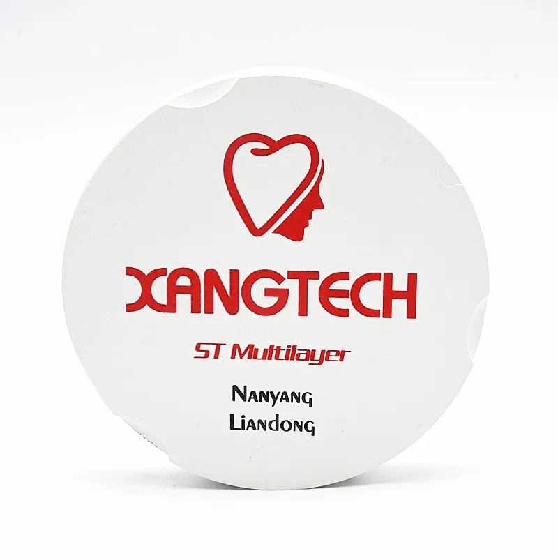 

XANGTECH 95 мм цирконоз ST Многослойные циркониевые диски керамические блоки 16 цветов для стоматологической лаборатории