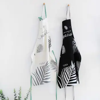 

Kitchen Apron Nordic Style Apron Oil Stain Resistant Apron For Kitchen Cotton Canvas Wash for Men Women Home Clean Tool New Qgnv