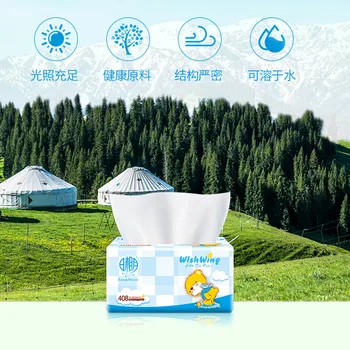 

Home Bath Paper 3packing Paper Hand Towelstoilet Tissue Napkin Skin-friendly Recycled Soft Toilet Paper Rolls Pack Bath Toilet