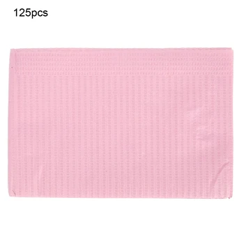

125pcs Disposable Nail Art Table Mat Pad Paper Pulp Waterproof Soft Nail Table Mat For Home Nail Salon Practice Manicure Tool​​