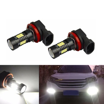 

2x 1200Lm H11 H8 LED Car Lights LED Bulbs 9006 HB4 White Daytime Running Lights DRL Fog Light 6000K 12V Driving Lamp