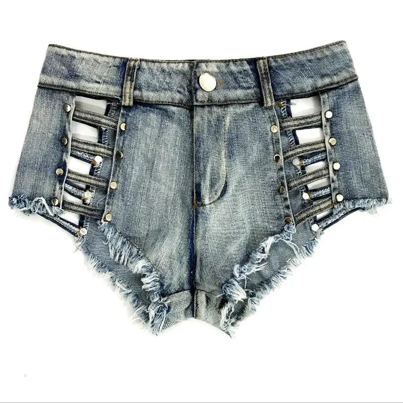 Women Sexy Hollow out Jeans Shorts 2020 Summer Fashion High waist Mini Short Beach Casual Denim Shorts Club Party Short p1443 women's fashion