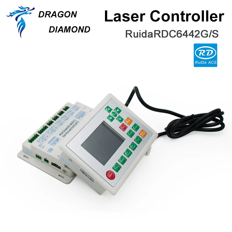 DRAGON DIAMOND Co2 лазерный DSP контроллер система Ruida RDC6442G/S для лазерного гравера и