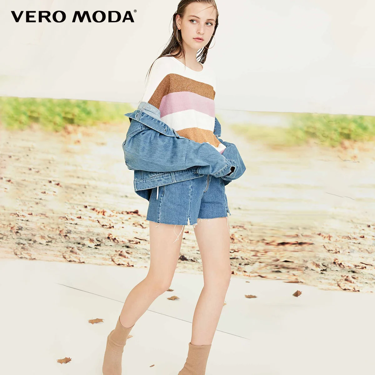 Vero Moda женский свитер с круглым вырезом и рукавами летучая мышь | 319124511