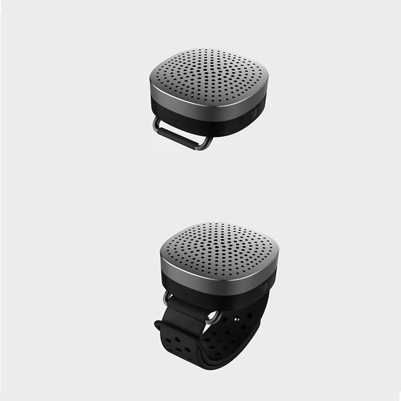 Портативный Bluetooth динамик часы браслет Аудио Спорт на открытом воздухе/AUX аудио/3D