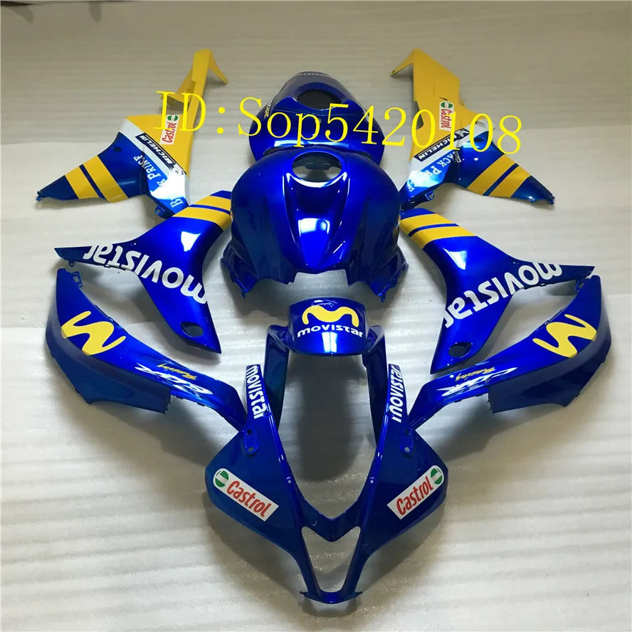Honda мотоцикл обтекатель комплект CBR600RR мотоциклы, которые мотоциклы. Подходит для 2007,2008 лет+ 7 бесплатных подарков